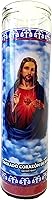 Vista 1 de Sagrado Corazón (Sagrado Corazon de Jesus) Vela roja devocional
