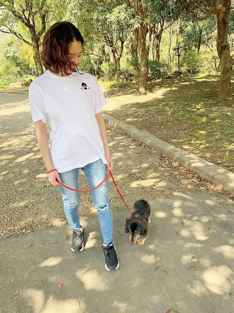 ケンコレクション コーギー 犬 刺繍 コットン Tシャツ ブラック 日本製 ケンコレクション コーギー 犬 刺繍 コットン Tシャツ ブラック