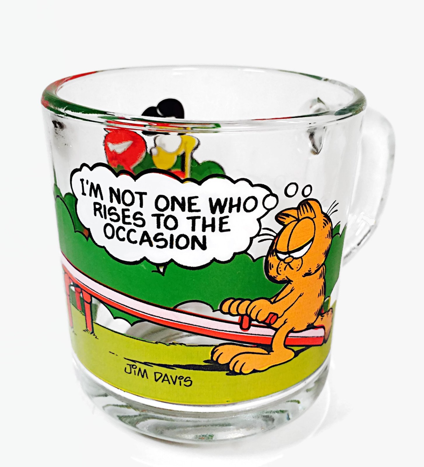 Amazon.com | Set of 4 1978 Anchor Hocking Garfield and Odie