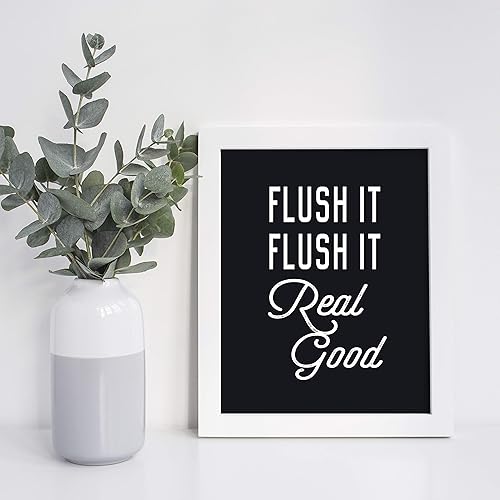 Miniatura 2 de Brooke & Vine Divertida decoración de baño Hip Hop de los años 80 y 90, pósteres de rap de la vieja escuela, impresiones artísticas de pared (sin