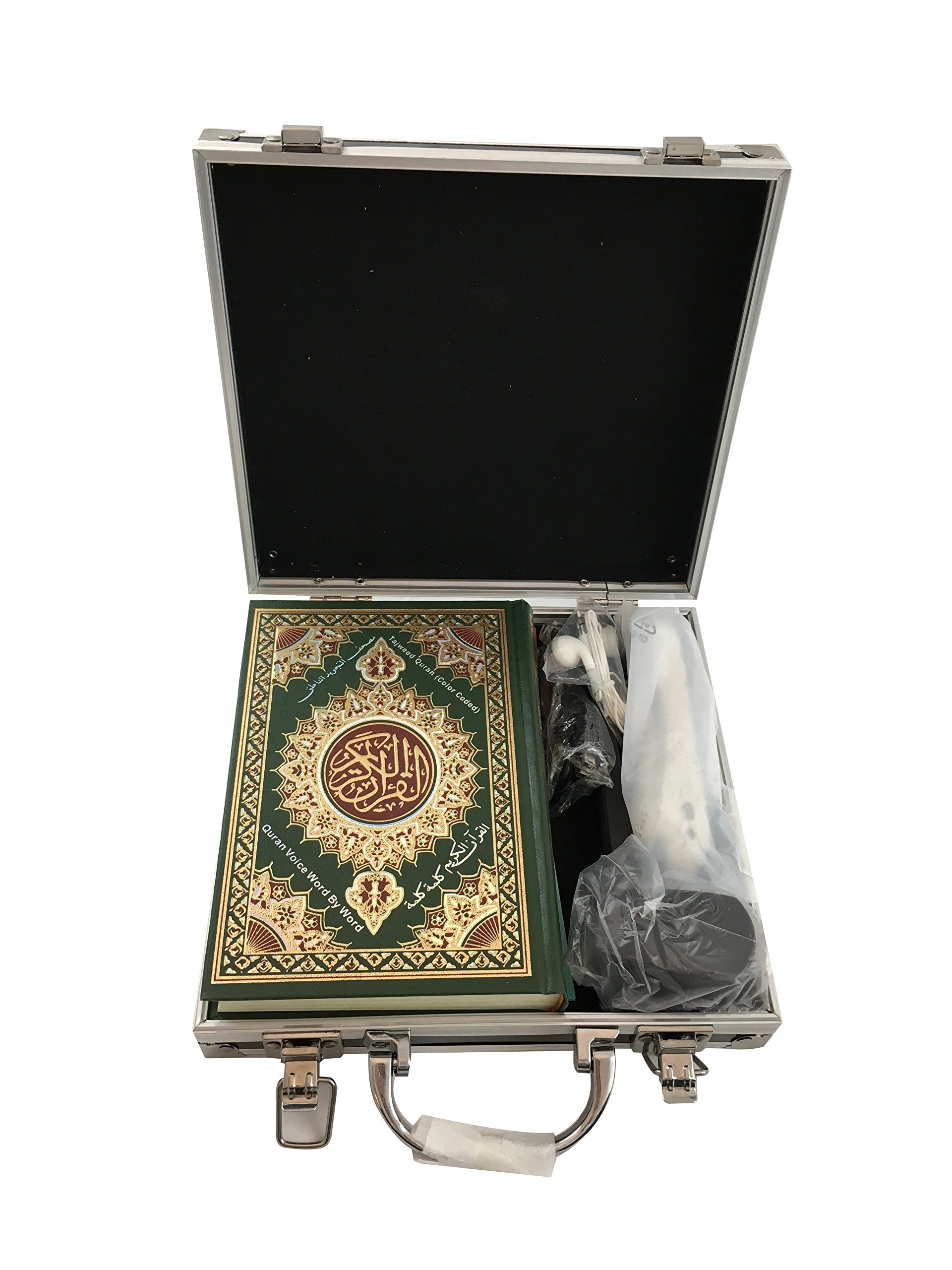 Quran Reading Pen 8Gb Pen large Font Colour Coded Quran with Noorani