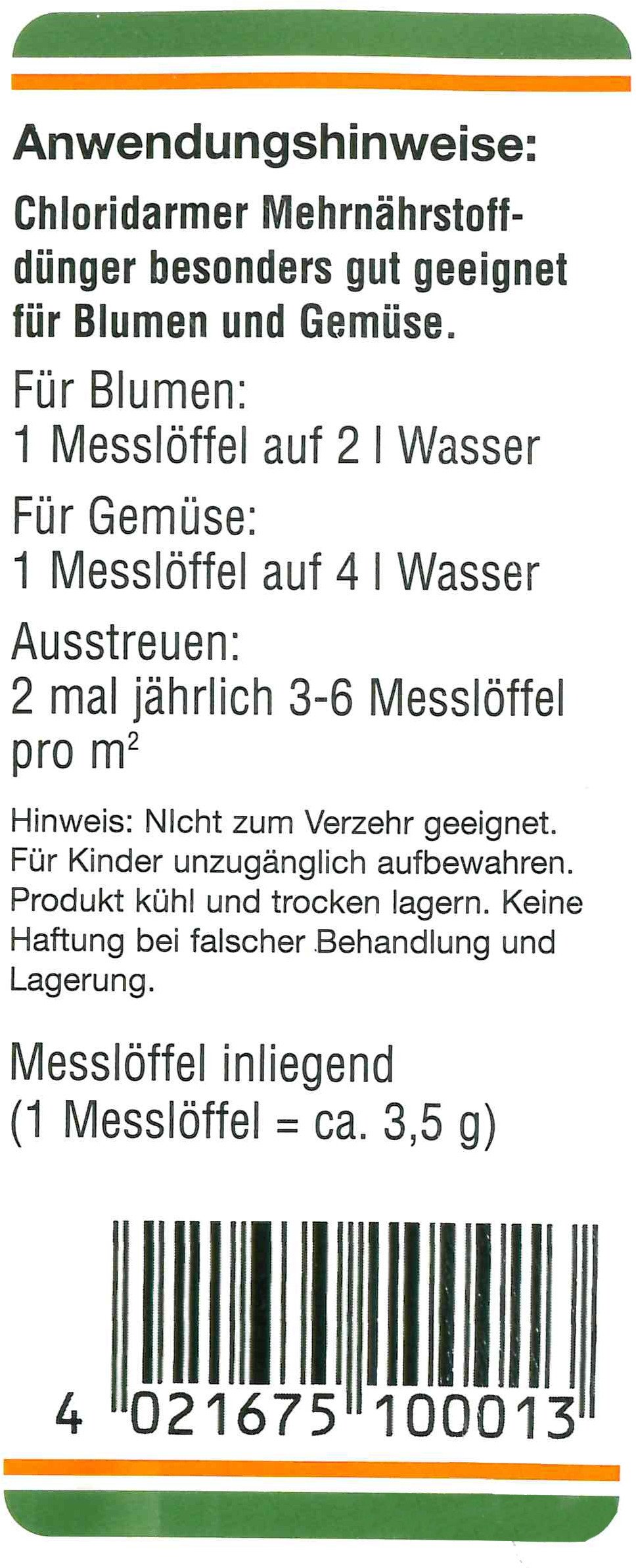 dünger action Langzeitdünger für Zimmerpflanzen