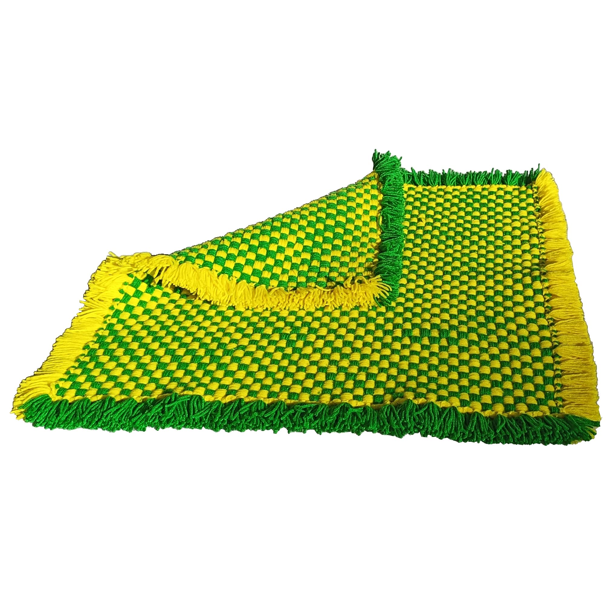 Woolen Puja Mat - Handmade Prayer Mat -5