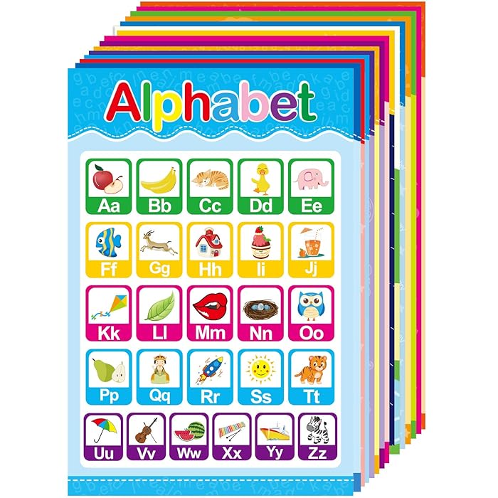 Buy 15 Educational Posters for Toddlers Kids Preschool Kindergarten