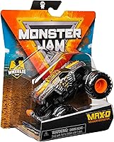 Vista 4 de Monster Jam, Camión monstruo oficial Max D, vehículo fundido a presión, serie Legacy Trucks, escala 1:64