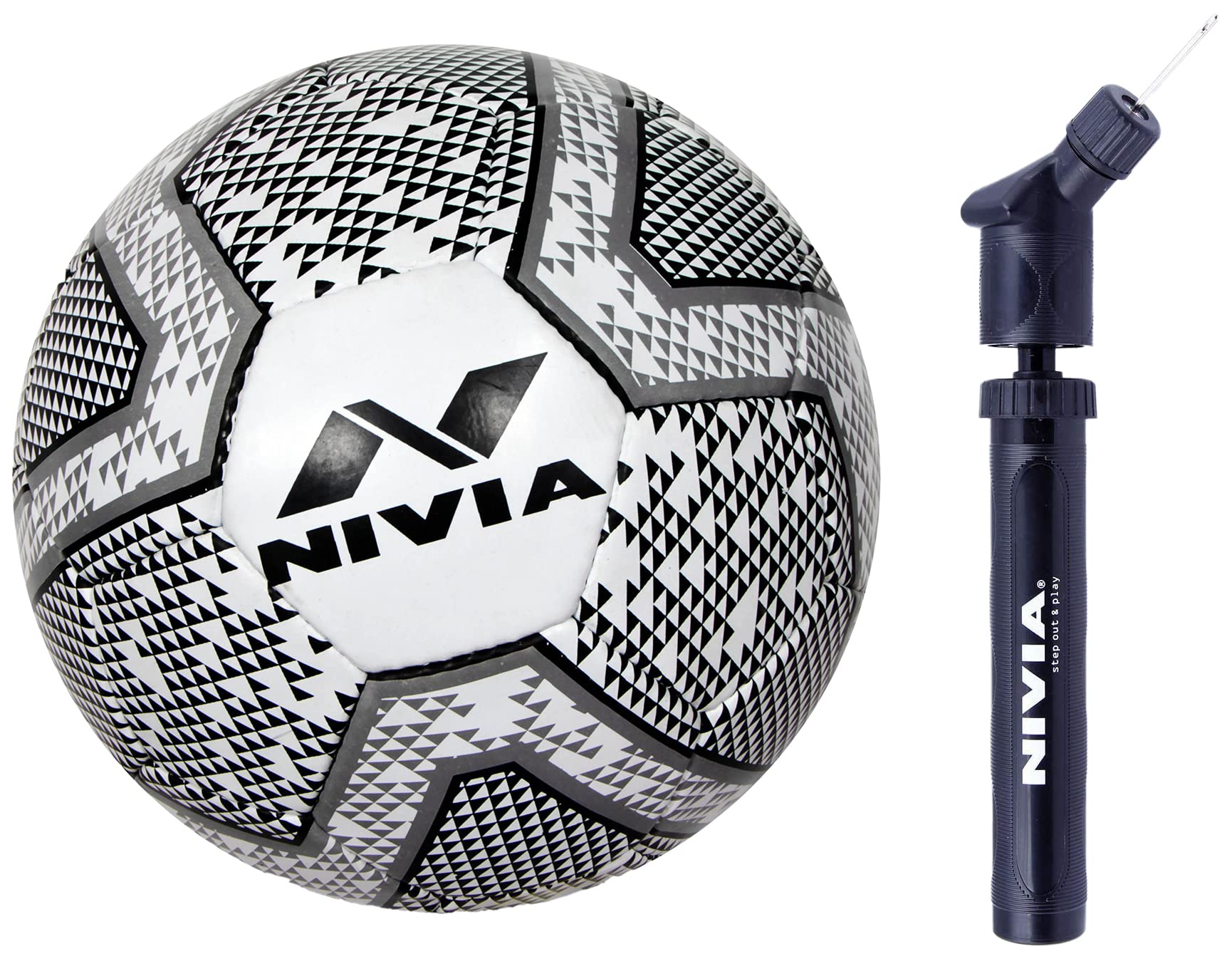 Nivia 284 Rubber Football and Ball Pump Double Action (B07JGVBZP7) Amazon Price History, Amazon Price Tracker