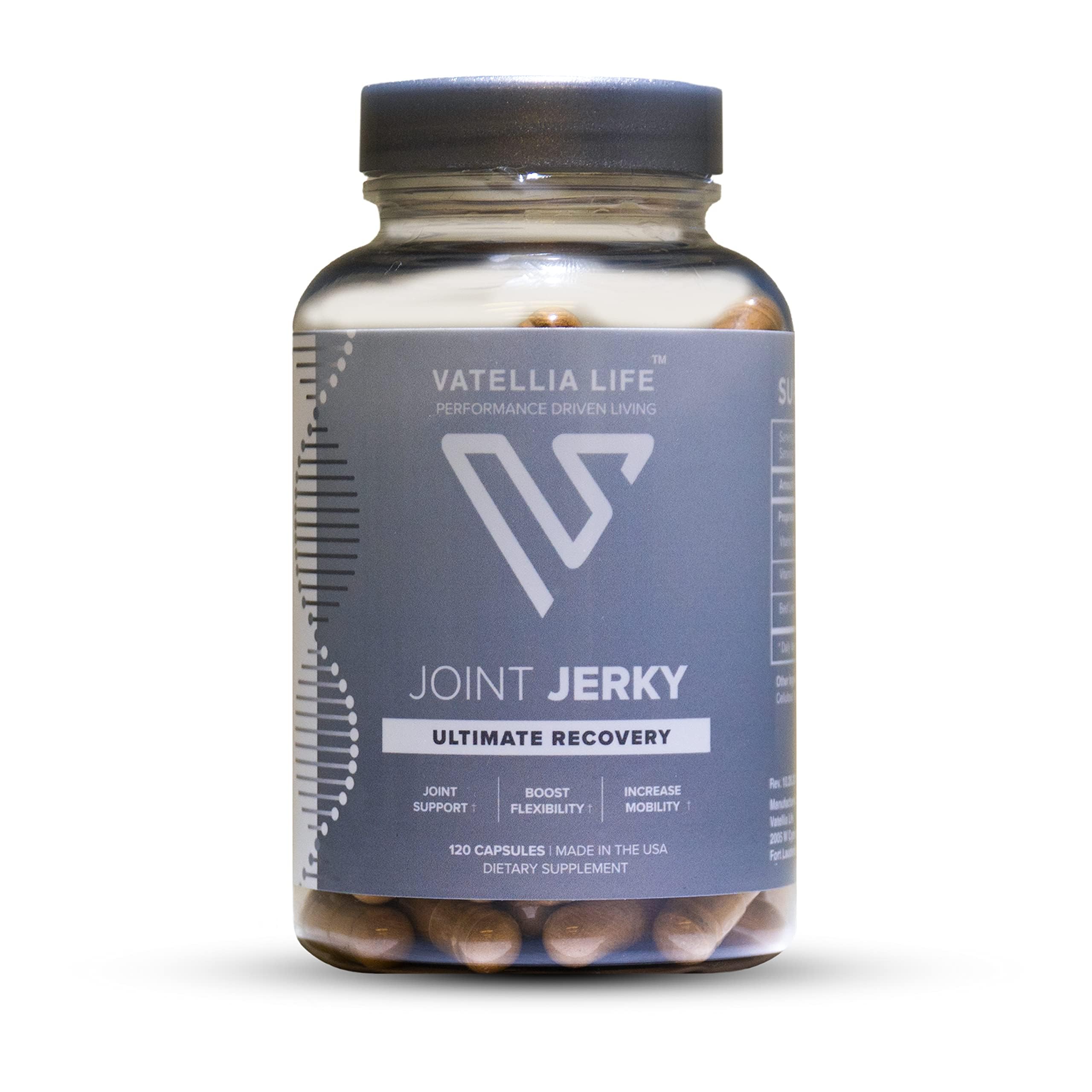Vatellia Life Joint Jerky | Supplement for Men and Women| 2 Month Supply