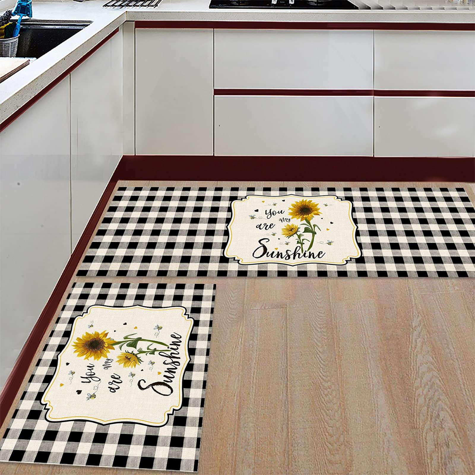 Buy Beauty Decor 2 Piece Kitchen Mats Cushioned Antiigue Rug You are
