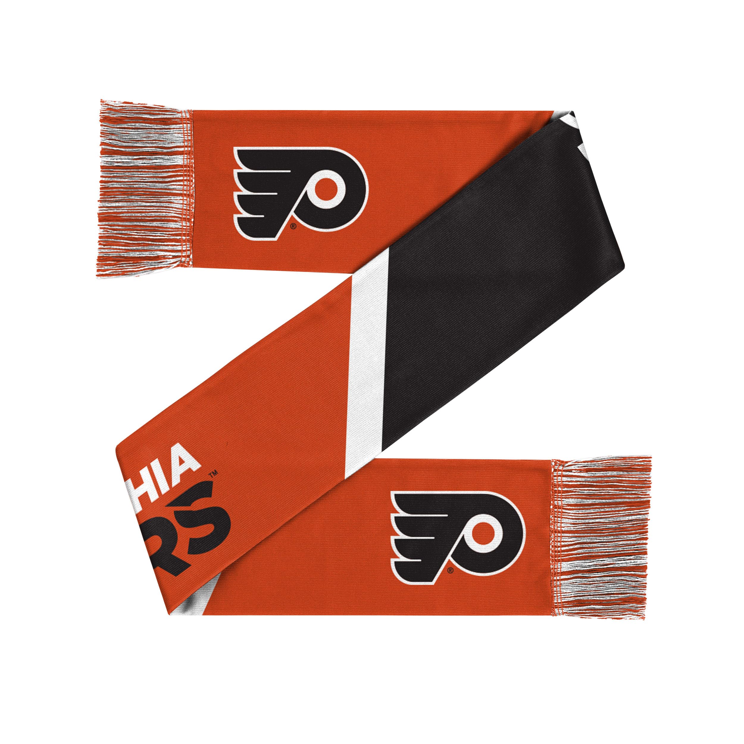 FOCO NHL Unisex-Adult Official Reversible Team Graphic Printed Scarf (Philadelphia Flyers)