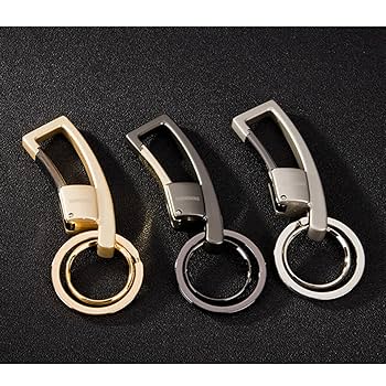 クライベイビー キーリング Amazon | ZooooM ウエーブ カラビナ エレガント キーホルダー