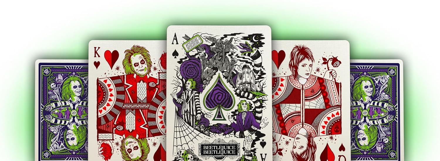theory11 Beetlejuice Playing Cards
