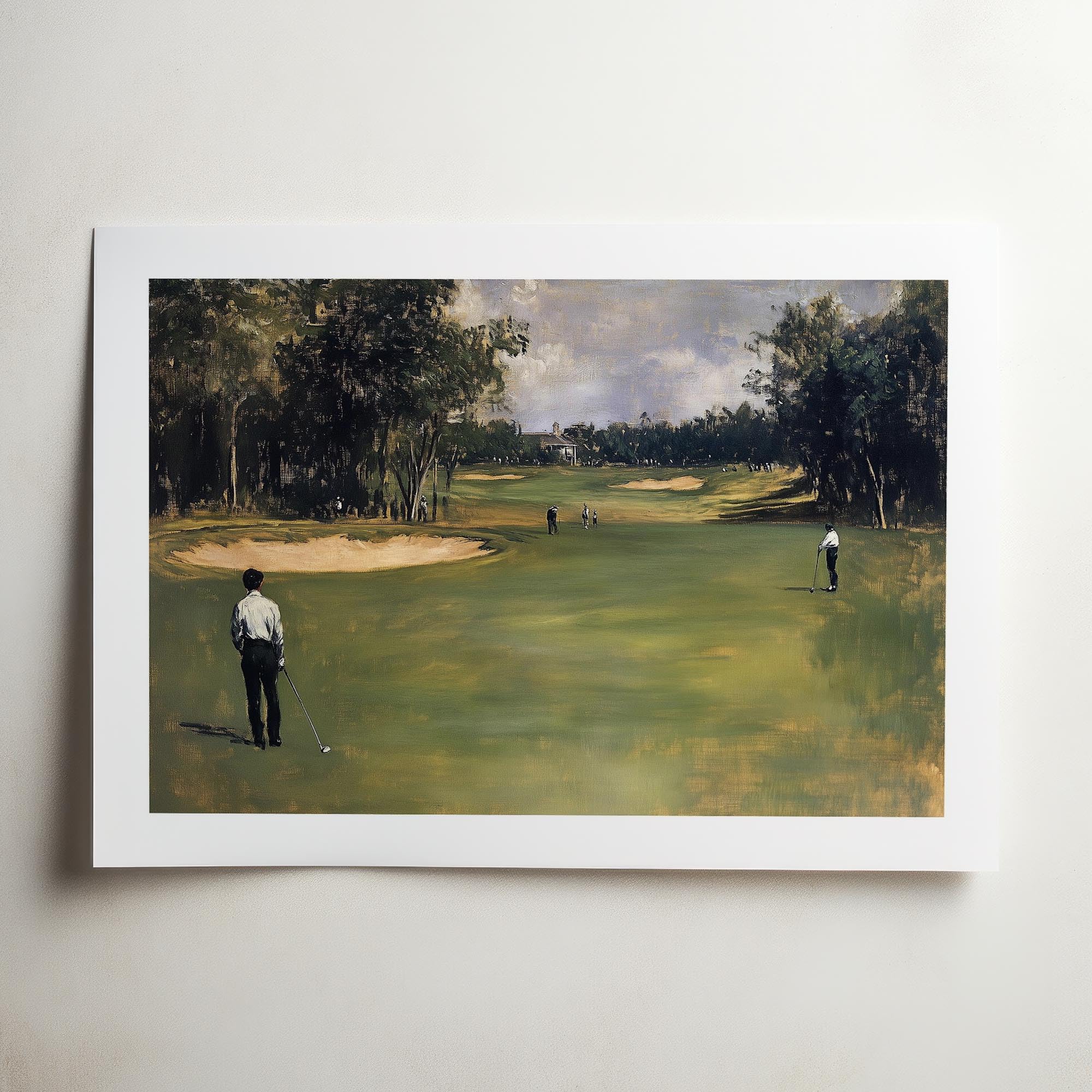 Amazon.com: Vintage Golf Course Premium Giclee Fine Art Prints
