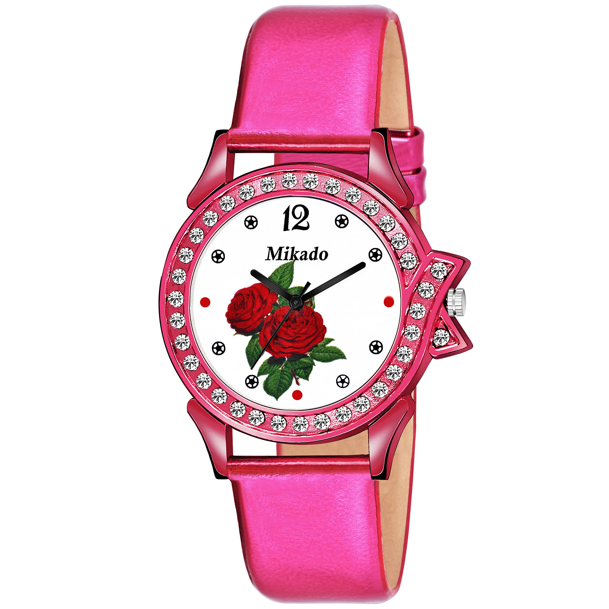 Mikado New Charming Pink Strap Analog Watch for Girls & Women (B09VZ7BCBQ) Amazon Price History, Amazon Price Tracker