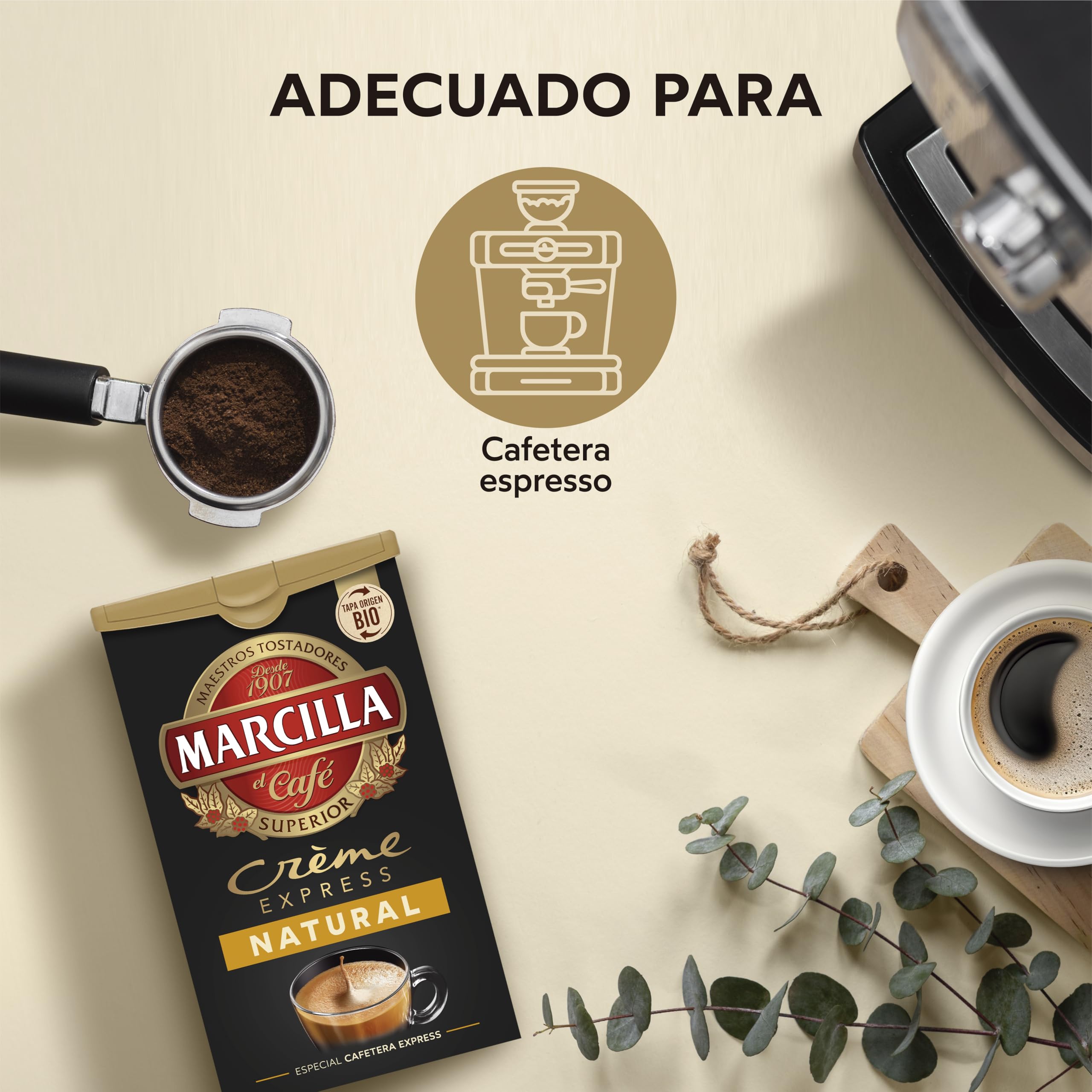 Marcilla Café Molido Crème Express Natural 250g