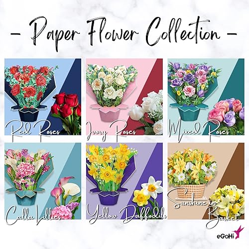 Miniatura 6 de Tarjeta grande de papel con cesta de flores, tarjetas desplegables, 10 pulgadas con tarjeta de notas y sobre - Picnic por la tarde