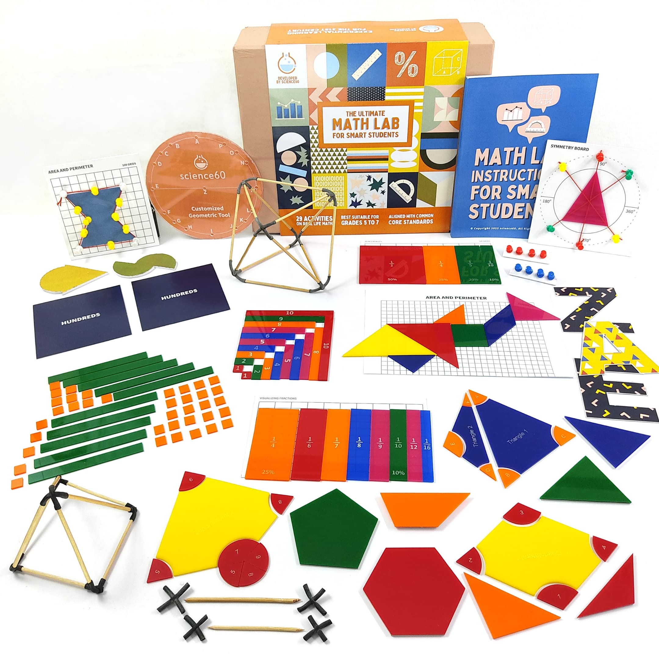 Lab: Math Learning kit Class 8, 9 – Age 13 14 15 16 Years: Trigonometry, Coding Basics, Statistics, Probability, Graph, Equations & More, Mental Games, STEM Activities for Kids, Screen-Free Maths (B09MSGSNFH) Amazon Price History, Amazon Price Tracker