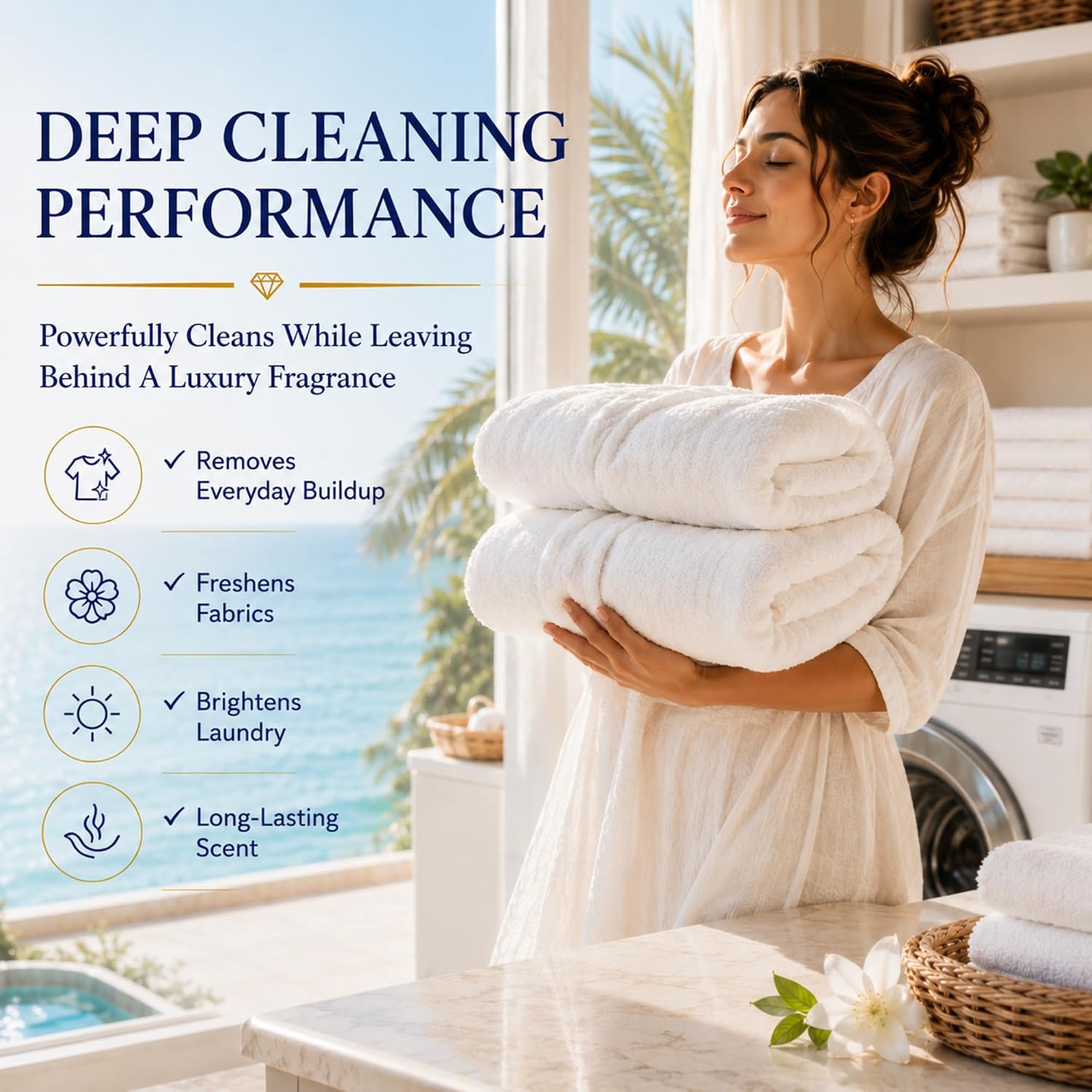 Island Whisper Luxury Scented Laundry Wash - Premium Detergent, 1 Quart image 4