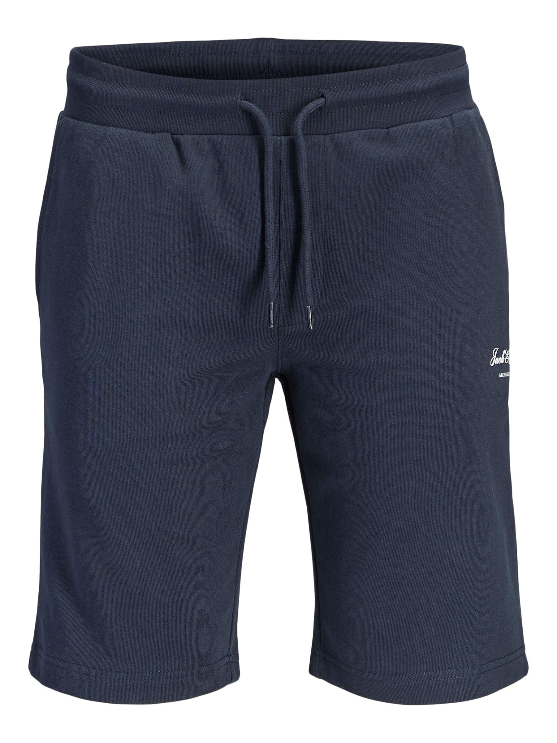 Jack & Jones Men's Sky Captain Jpstgordon Archive Sweat Shorts Mid Sn, M