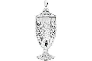 Godinger WELLESLEY COLLECTION CRYSTAL BEVERAGE DISPENSER