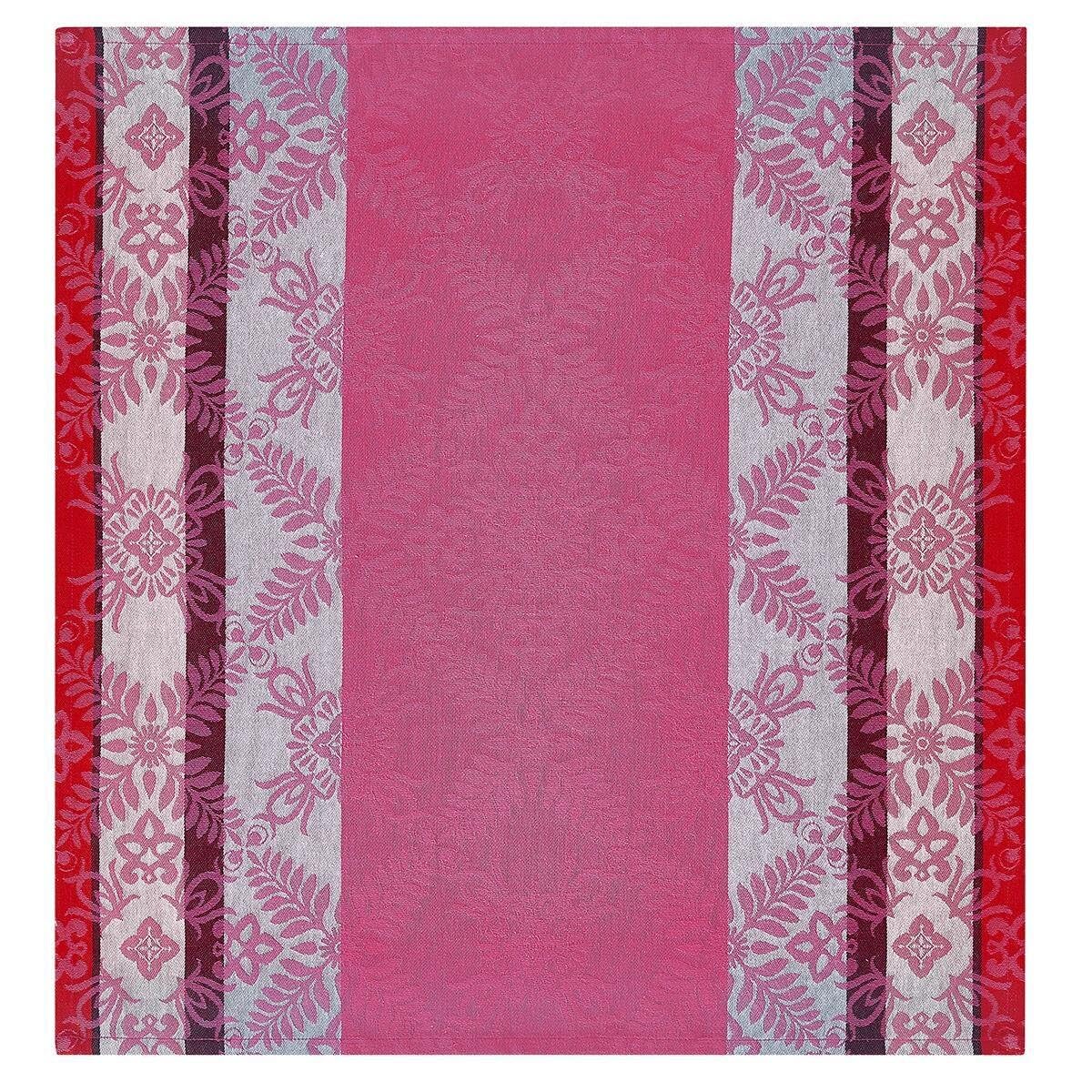 Le Jacquard Français Servietten (4X Set) Mumbai Fuchsia 50x50 cm Baumwolle