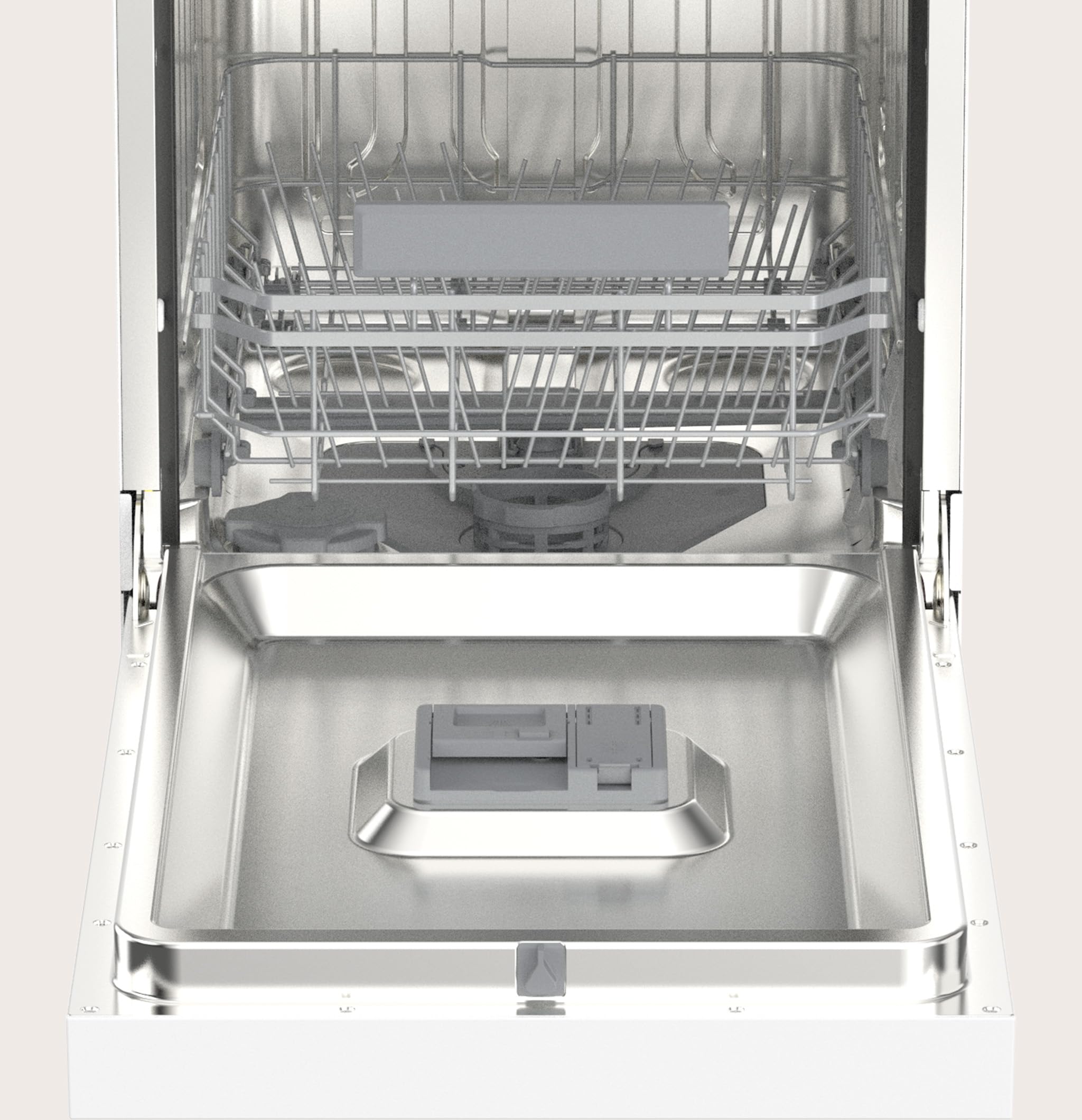Lavavajillas D3Y Slim - 45 cm, 11 Servicios, Clase Energética D, Diseño Slim Compacto, 6 Programas, Media Carga, Inicio Diferido, Secado Extra, Funcionamiento Silencioso
