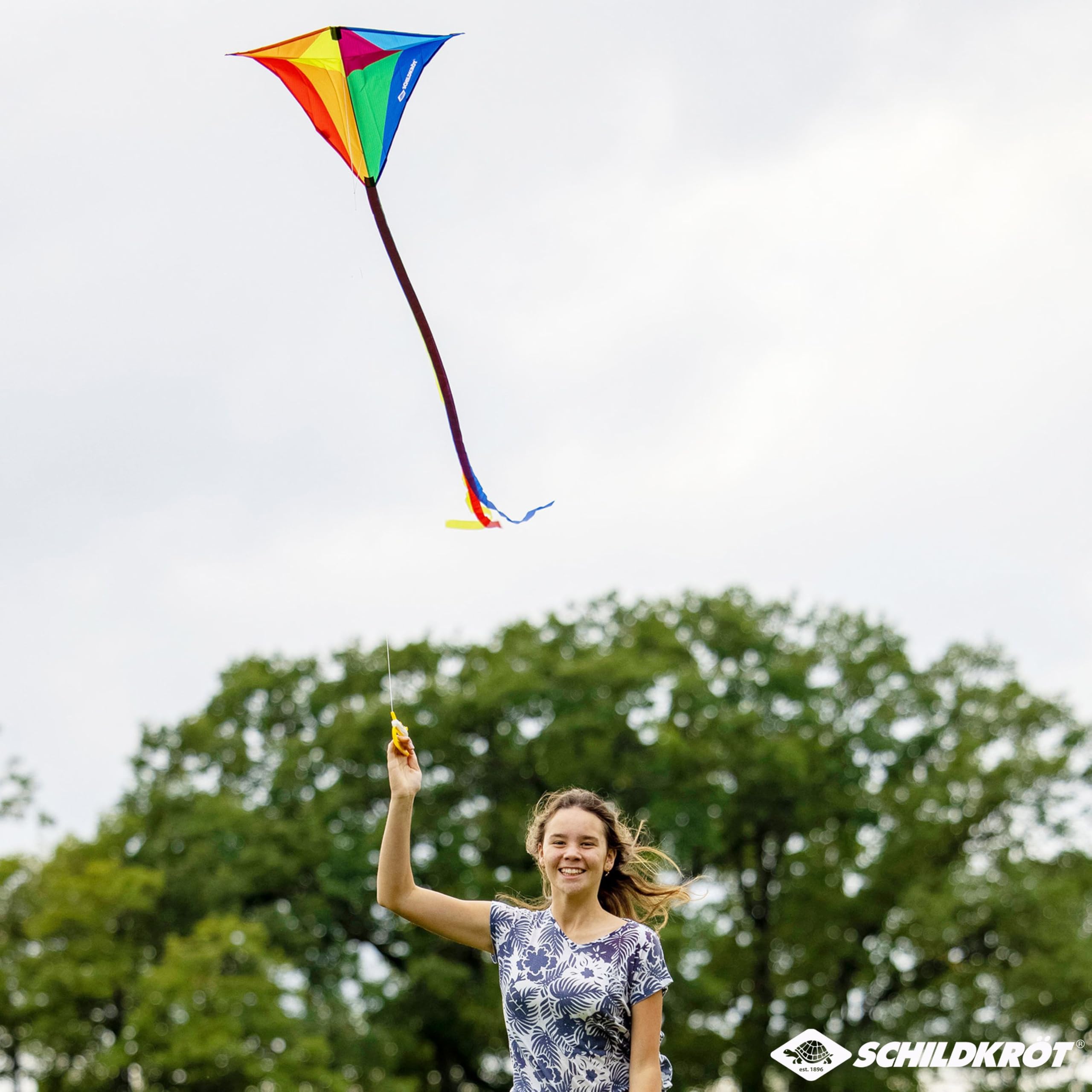 Schildkröt 970411 Classic Kite 70, wielokolorowy