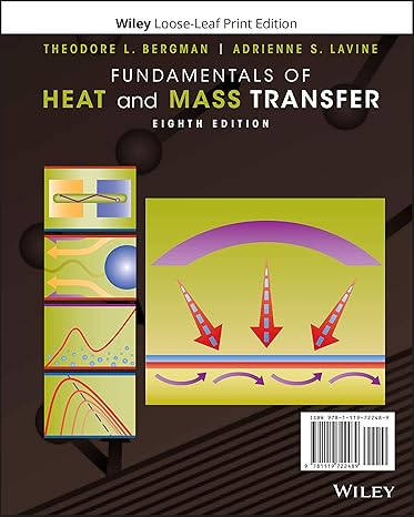 Fundamentals of Heat and Mass Transfer