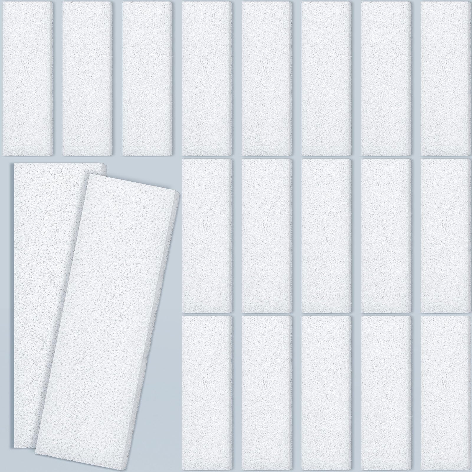 Nosiny 20 Pieces Filter Sponge Foam Filter Filter Pad Aquarium Filter Accessories Compatible with Fluval U3 for Aquarium