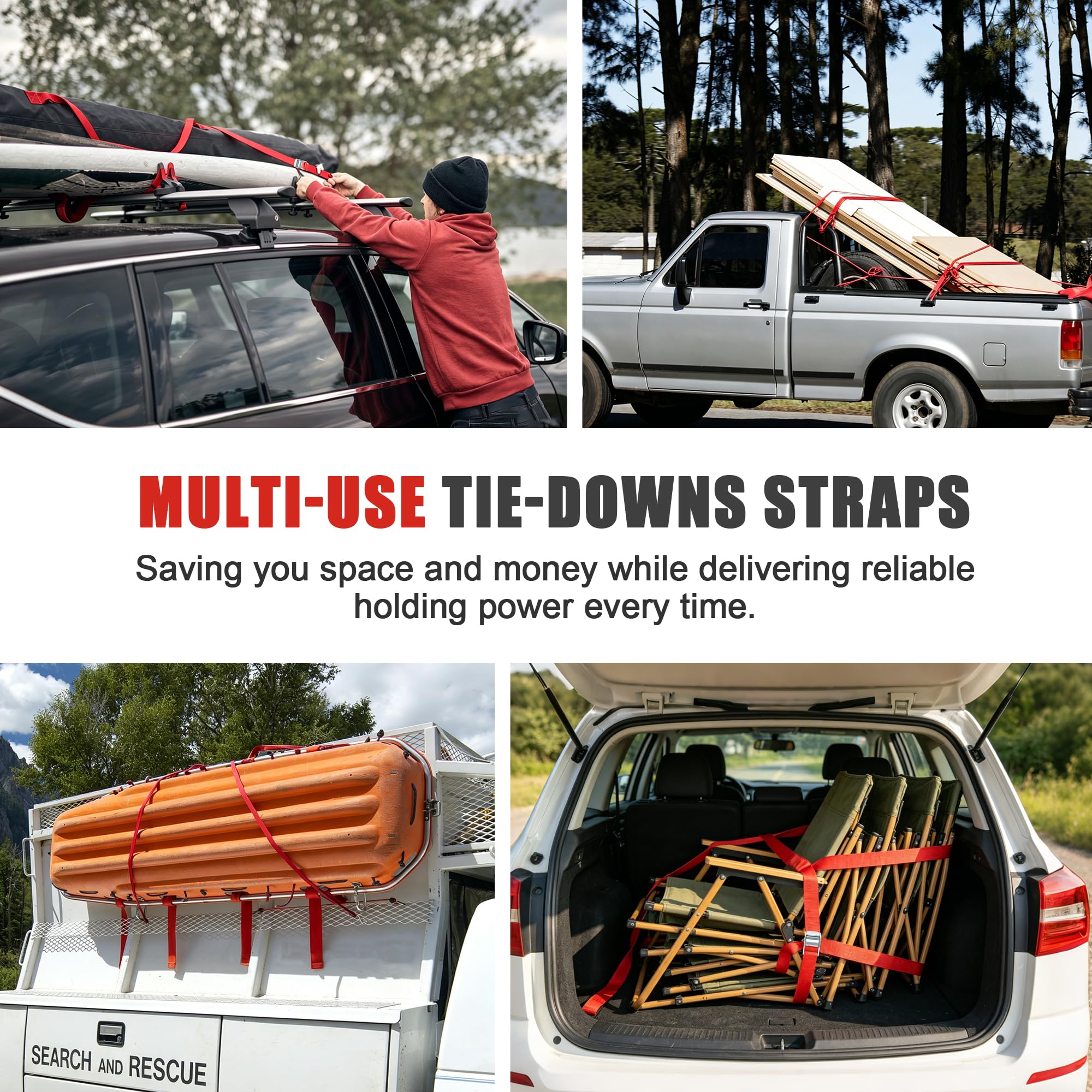 AWELCRAFT Cam Buckle Straps - 8 Pack -5 AWELCRAFT Cam Buckle Straps - 8 Pack -5