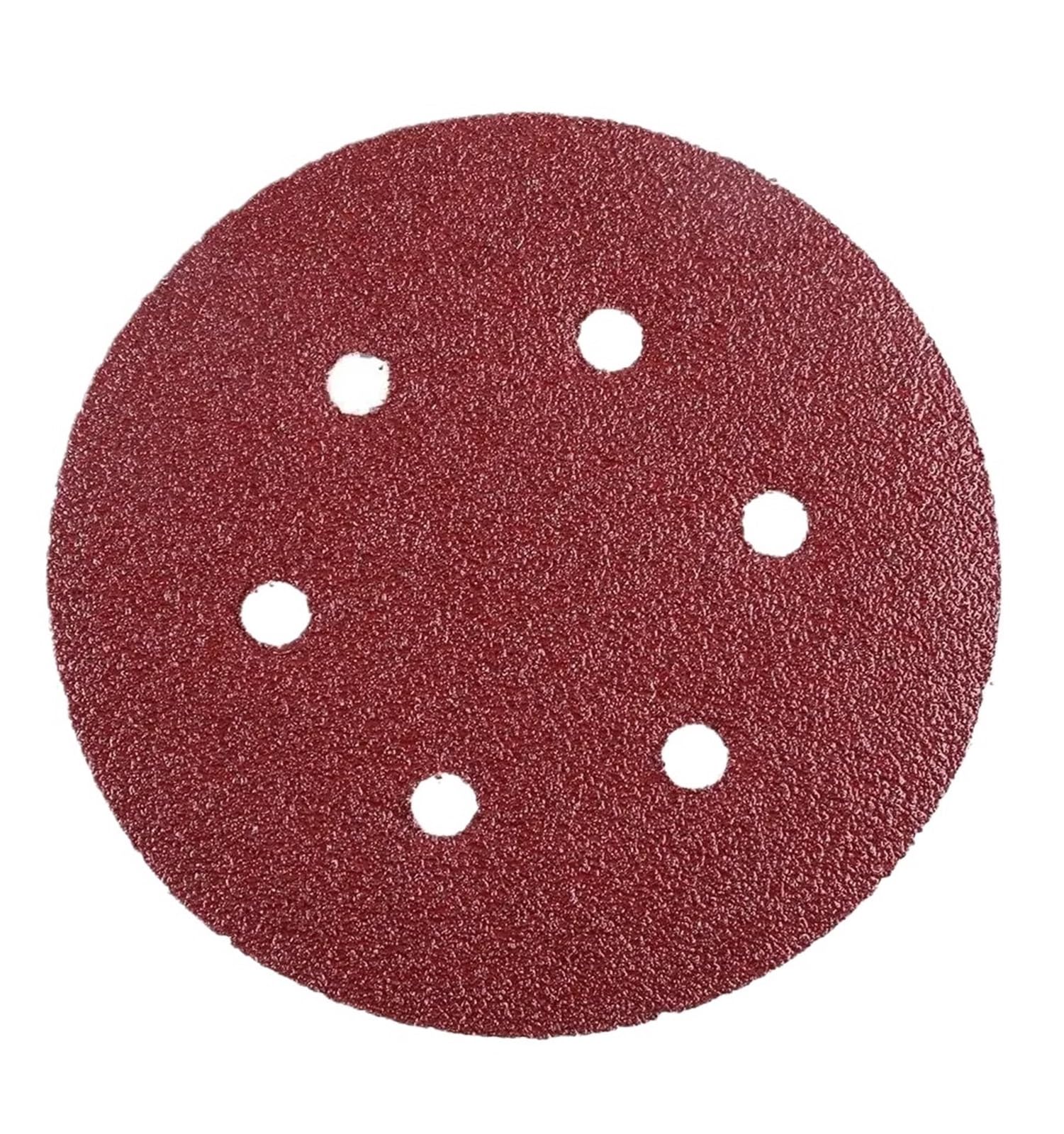 100 dischi abrasivi da 6 pollici, fori, 150 mm, grana 40-2000, carta vetrata floccata, levigatrice orbitale, con gancio e anello per Levigatrice(Grit 40)