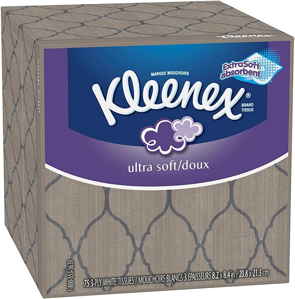 Kleenex Ultrasoft Boite De Mouchoirs Ultra Doux X 2