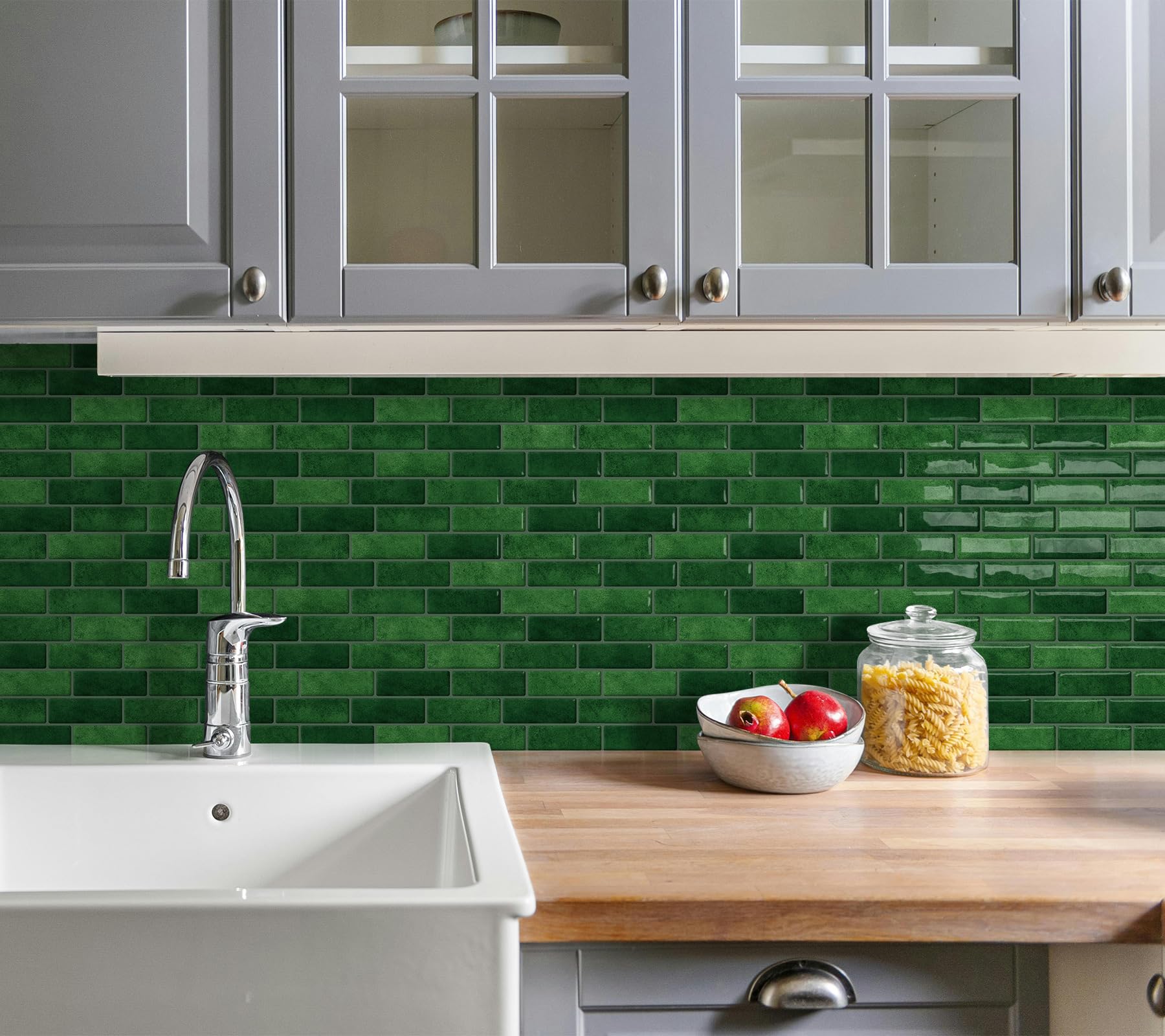 Carrelage Adhesif Mural Credence Adhesive Cuisine 3d Relief 10 Pièces