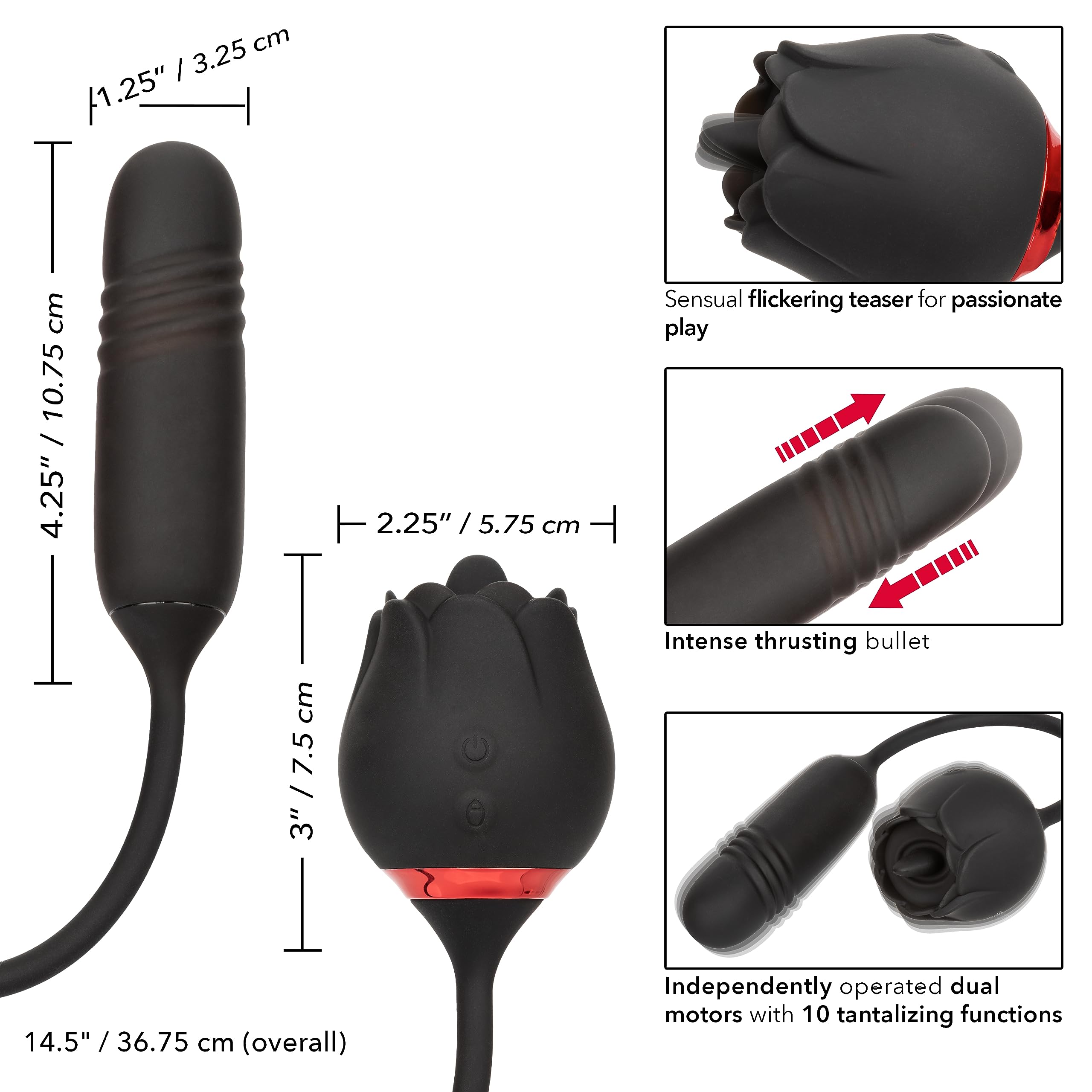 Amazon.com: CalExotics French Kiss Elite Clitoral Vibrator Romeo : Health & Household Amazon.com: CalExotics French Kiss Elite Clitoral Vibrator Romeo : Health & Household