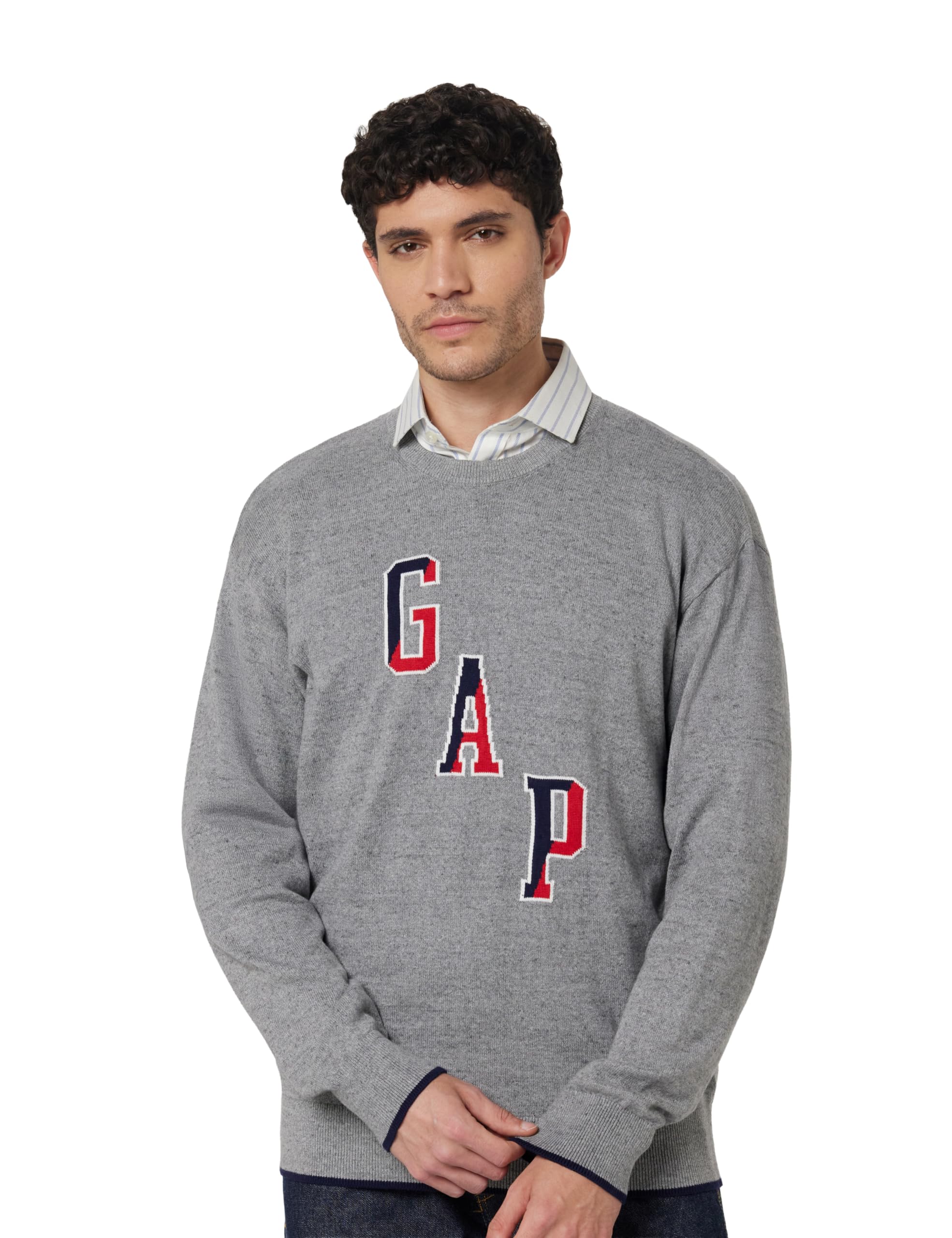 Men Pullover Sweater-image-5