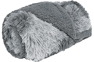 Calming Faux Fur Dog Blanket