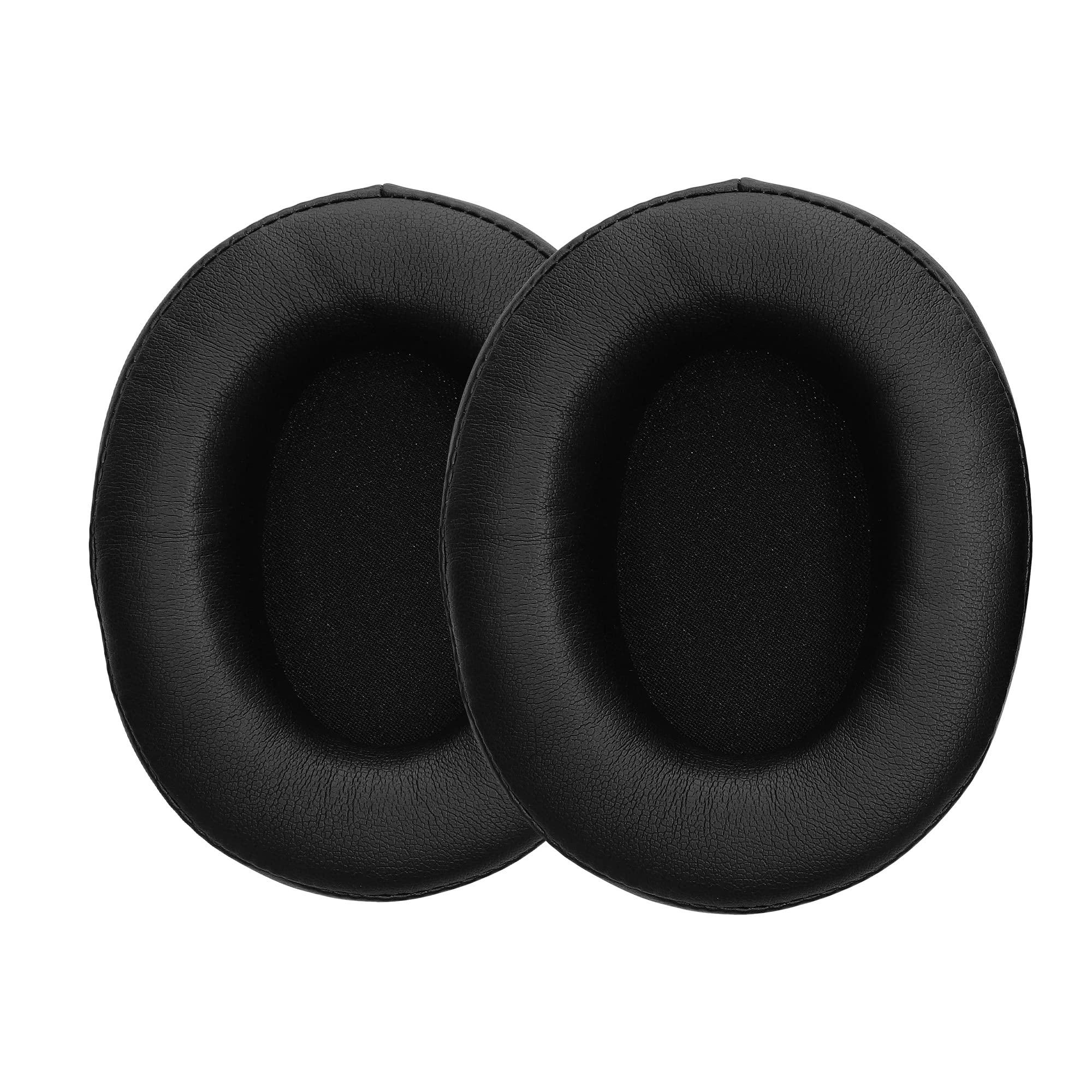 kwmobile Ear Pads Compatible with Kingston Hyper X Cloud Alpha/Cloud Alpha S/Cloud Flight/Cloud Flight S Earpads - 2x Replacement for Headphones - Black