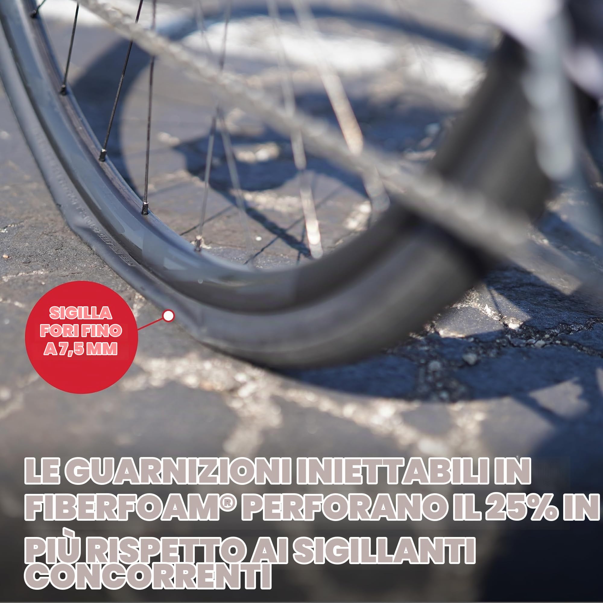 SILCA Sigillante per Pneumatici tubeless Ultimate - Sigillante per Bici tubeless Che Sigilla proattivamente Le forature - Iniettabile - Il Liquido Dura più di 6 Mesi