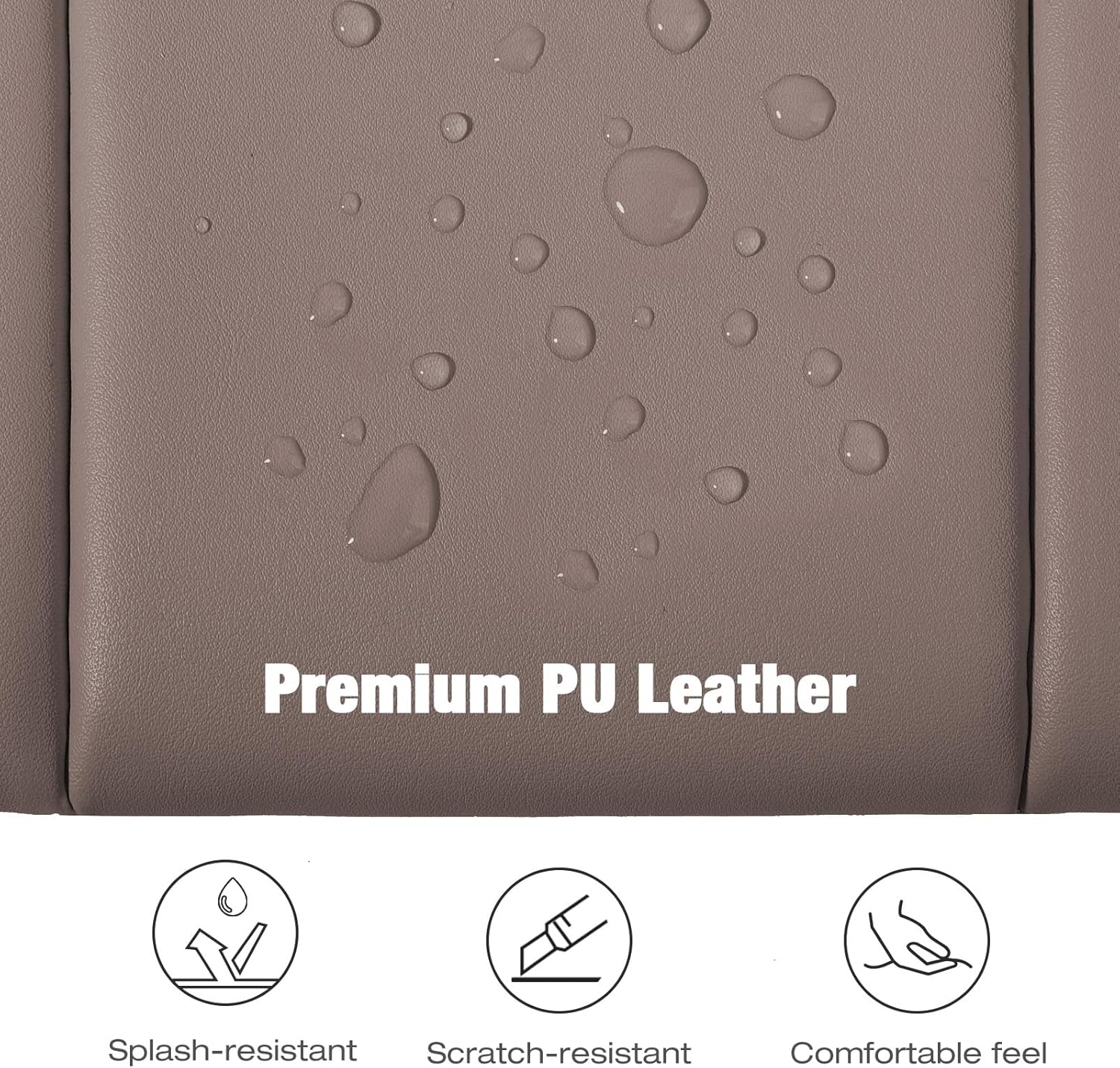 MoKo 9-11 Inch Puffy Tablet Sleeve Bag Fit with New 11-inch iPad Pro M4/iPad Air M2, iPad 10th Gen 10.9, iPad Pro 11, iPad Air 4/5th Gen 10.9, Built-in Elastic Band, PU Leather Carrying Case, Coffee - Image 4