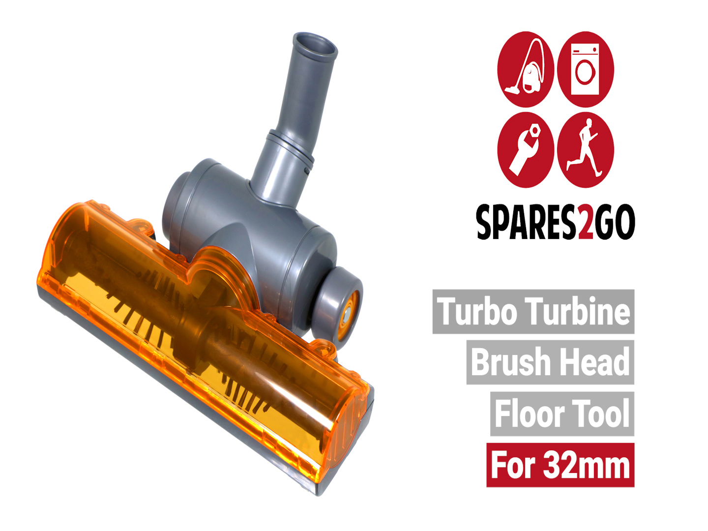 Spazzola per pavimenti d=35 - caresse per hoover hoover