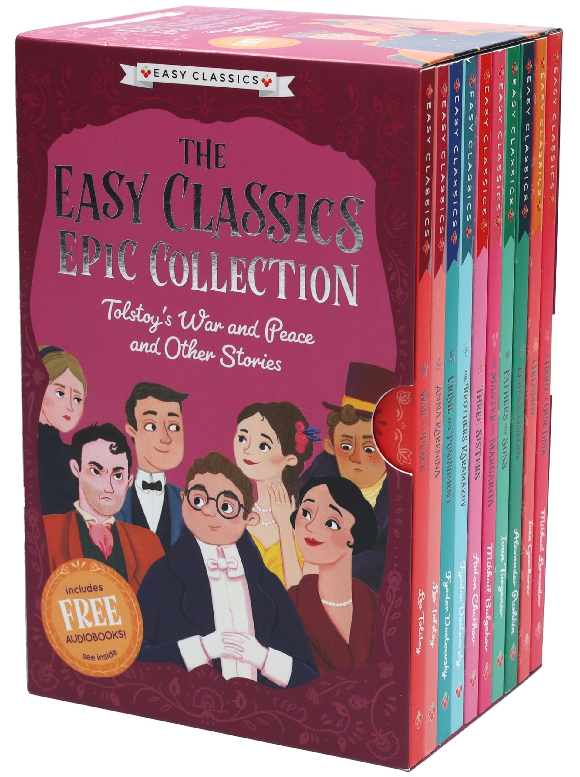 The Easy Classic Epic Collection: Tolstoy's War and Peace and Other Stories