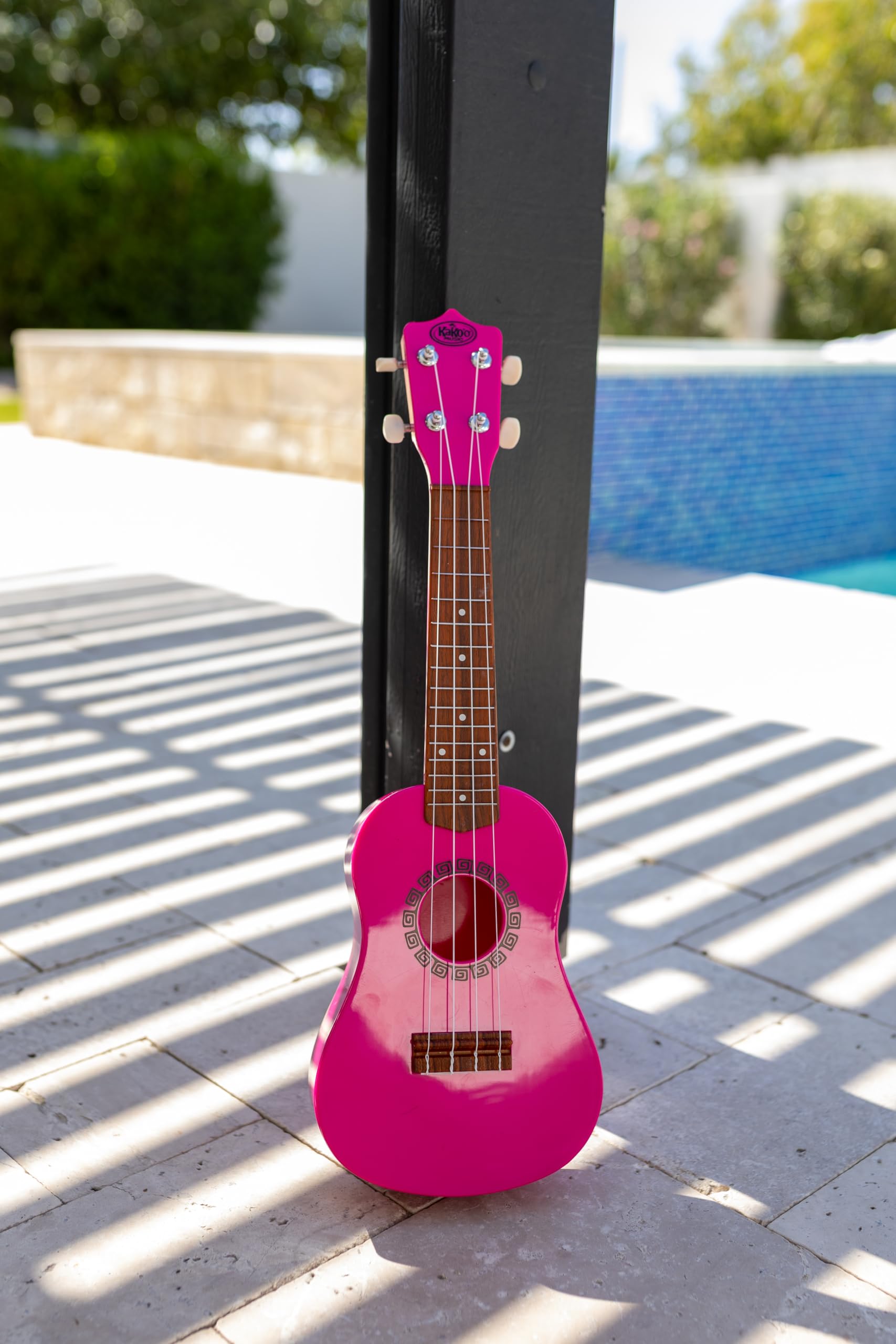 KaKo'o Ukulelen – Hibiskus Pink Solid Pack