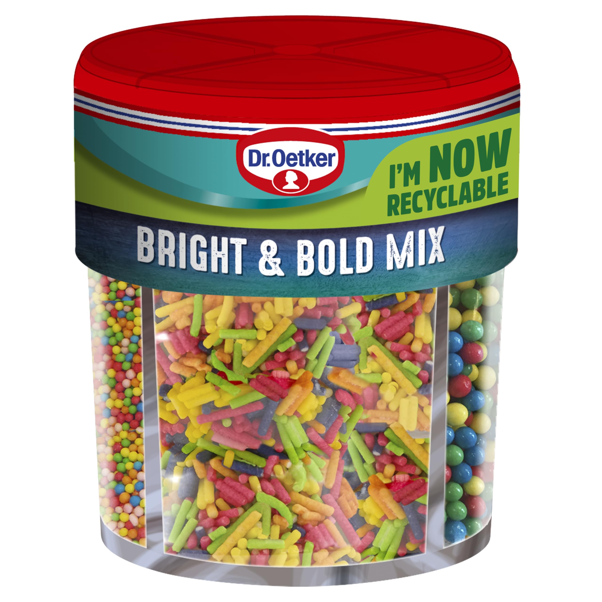 D/OETKER B&BOLD SPRINKLES 89G