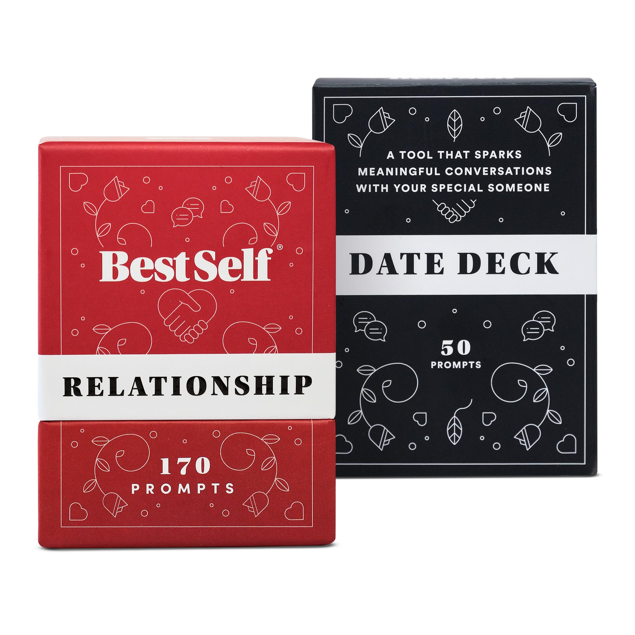 BestSelf Date Deck and Relationship Deck - Conversation Cards to Get You Talking on Date Night and to Create Real Relationship Conversations