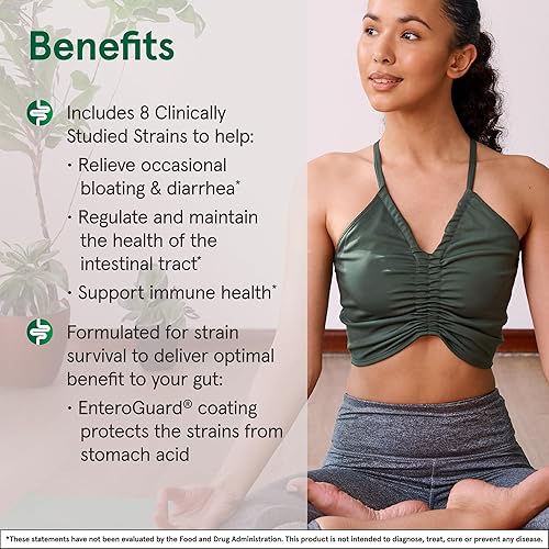 Vista 4 de Jarrow Formulas Jarro-Dophilus EPS Probiotics 10 Billion CFU, Dietary Supplement for Intestinal Tract Support, Gut Health Supplements for Women and