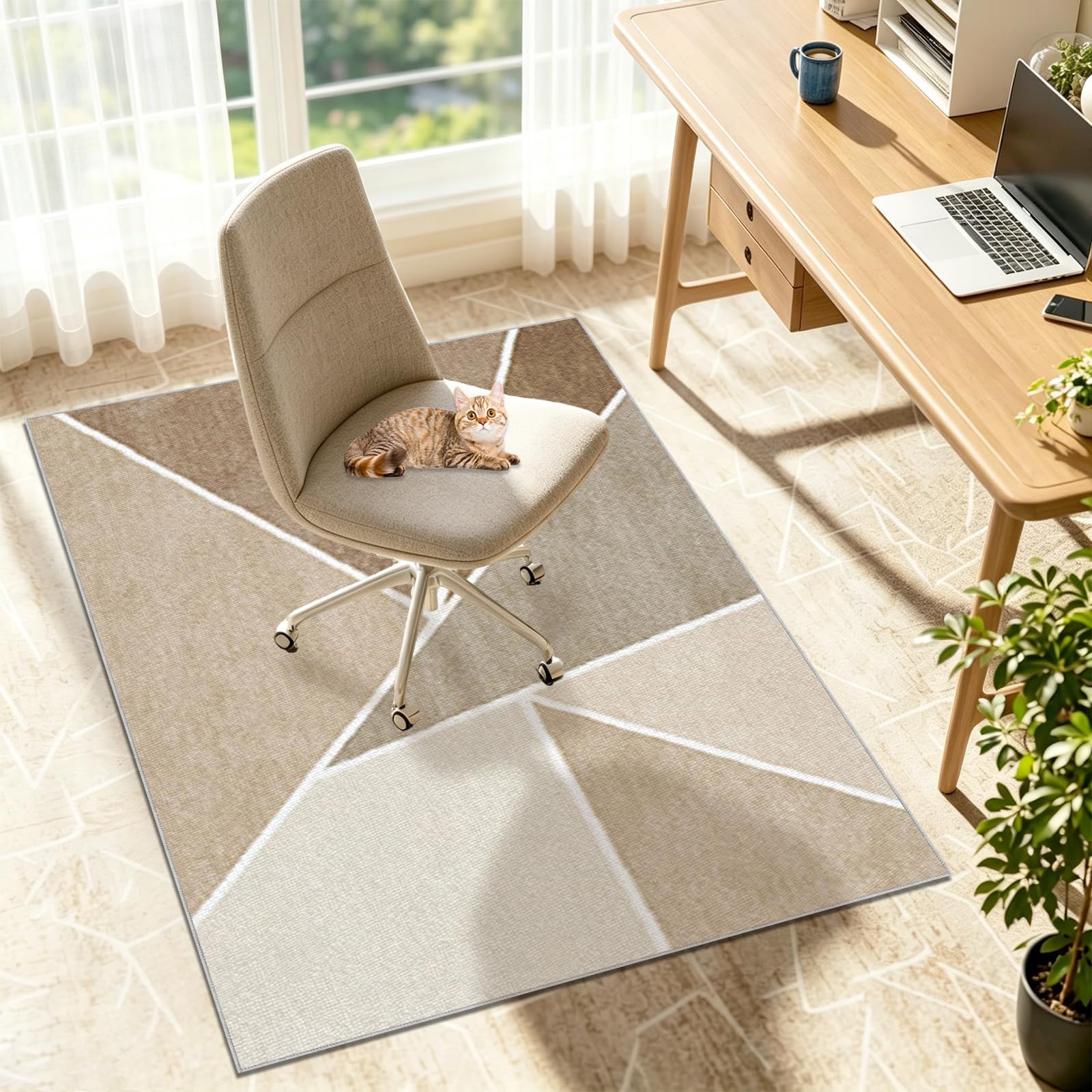 Bodenschutzmatte Bürostuhl Unterlage Teppich Gaming Stuhl Unterlage Schutz für Den Boden Bürostuhl Unterlage Versch Größen Bodenschutzmatte für Schreibtischstuhl Antirutsch 130x170cm