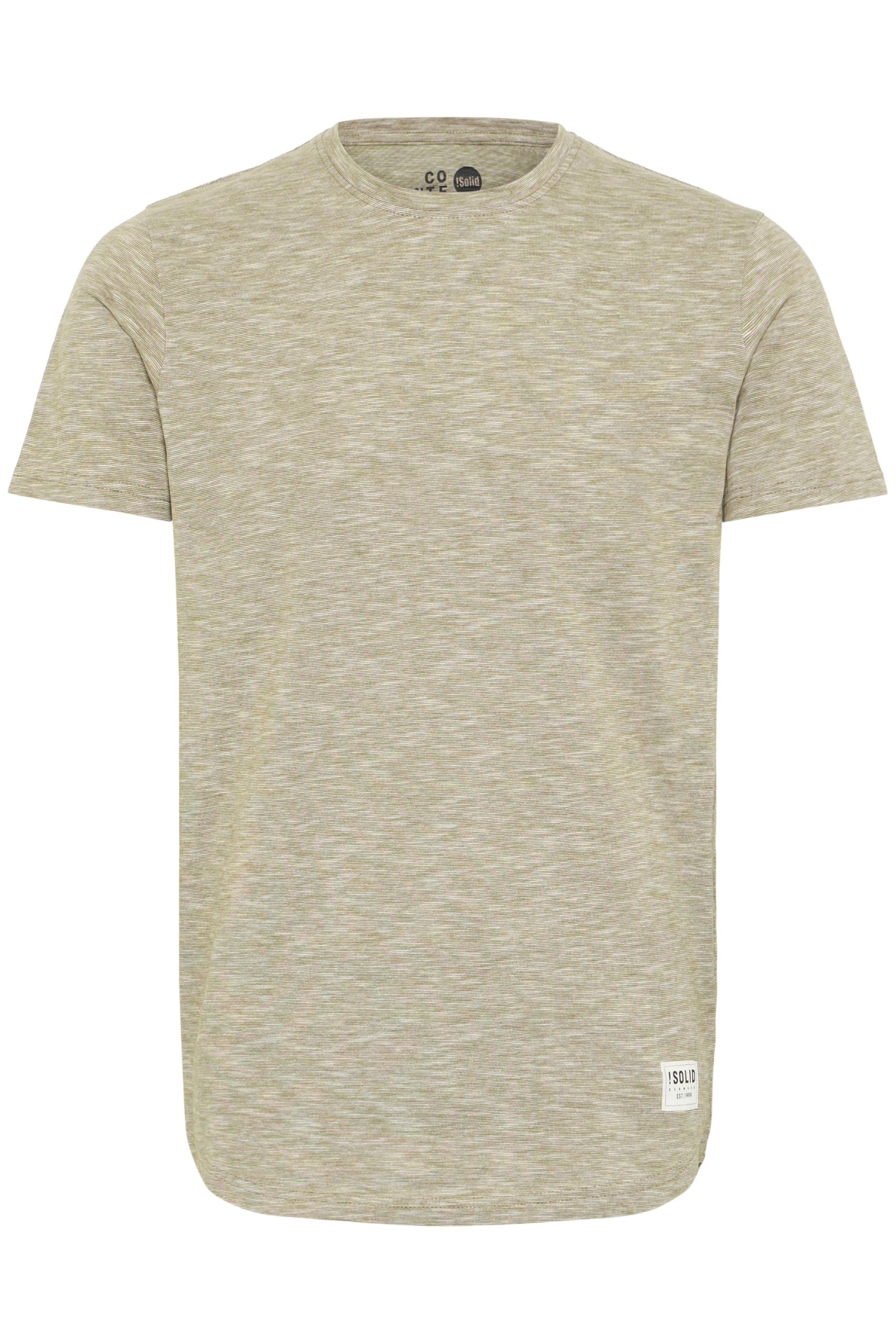 !Solid SDFigos Herren T-Shirt Kurzarm Shirt mit Rundhals-Ausschnitt 100% Baumwolle Regular fit
