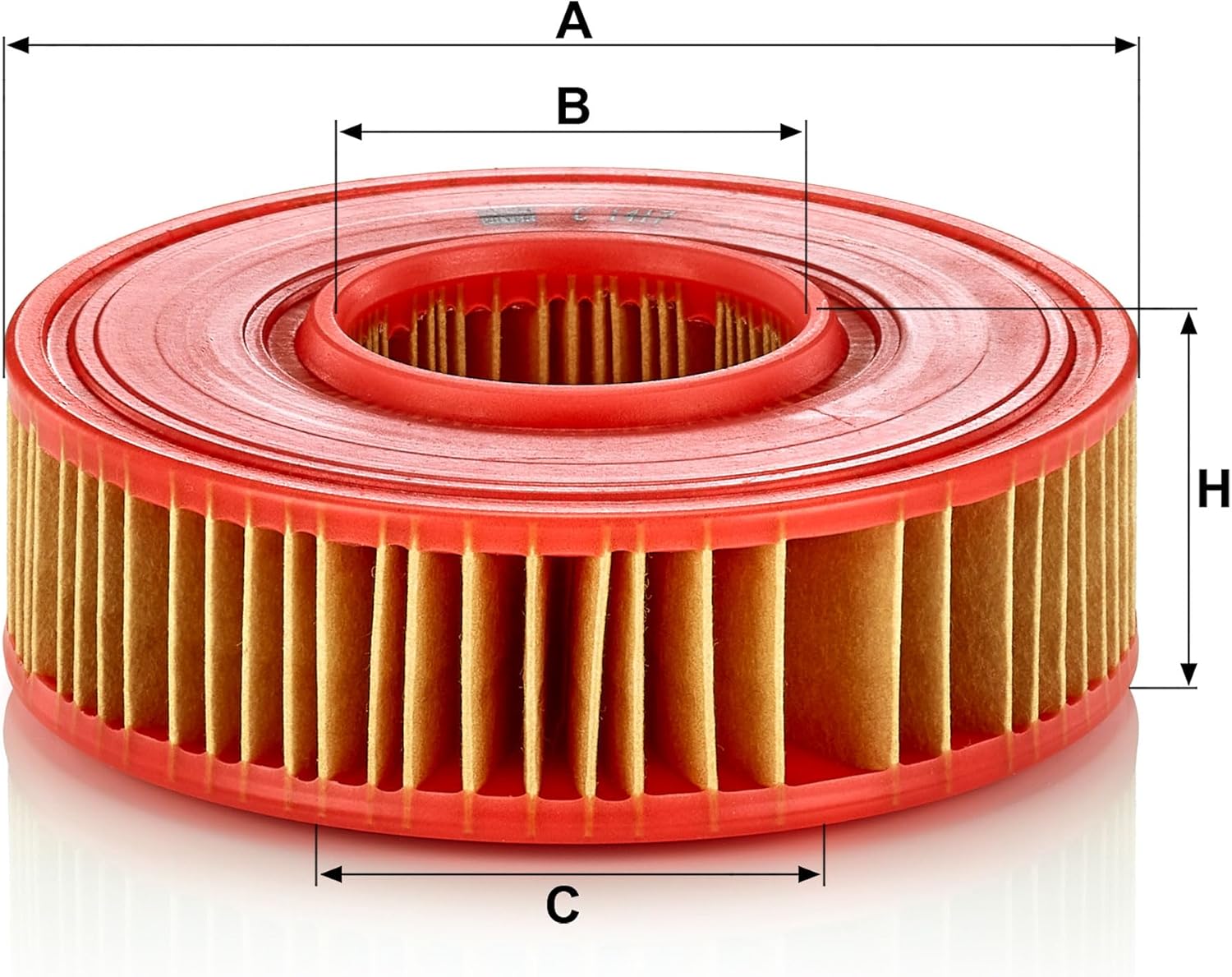Mann Filter C 1417 Air Filter