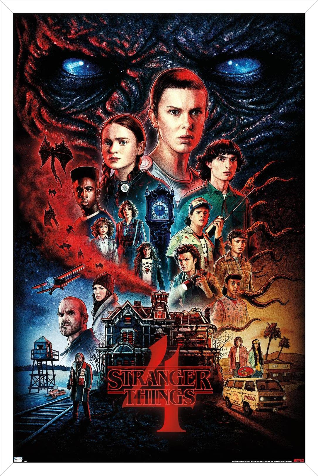 Amazon.com: Trends International Netflix Stranger Things: Season 4