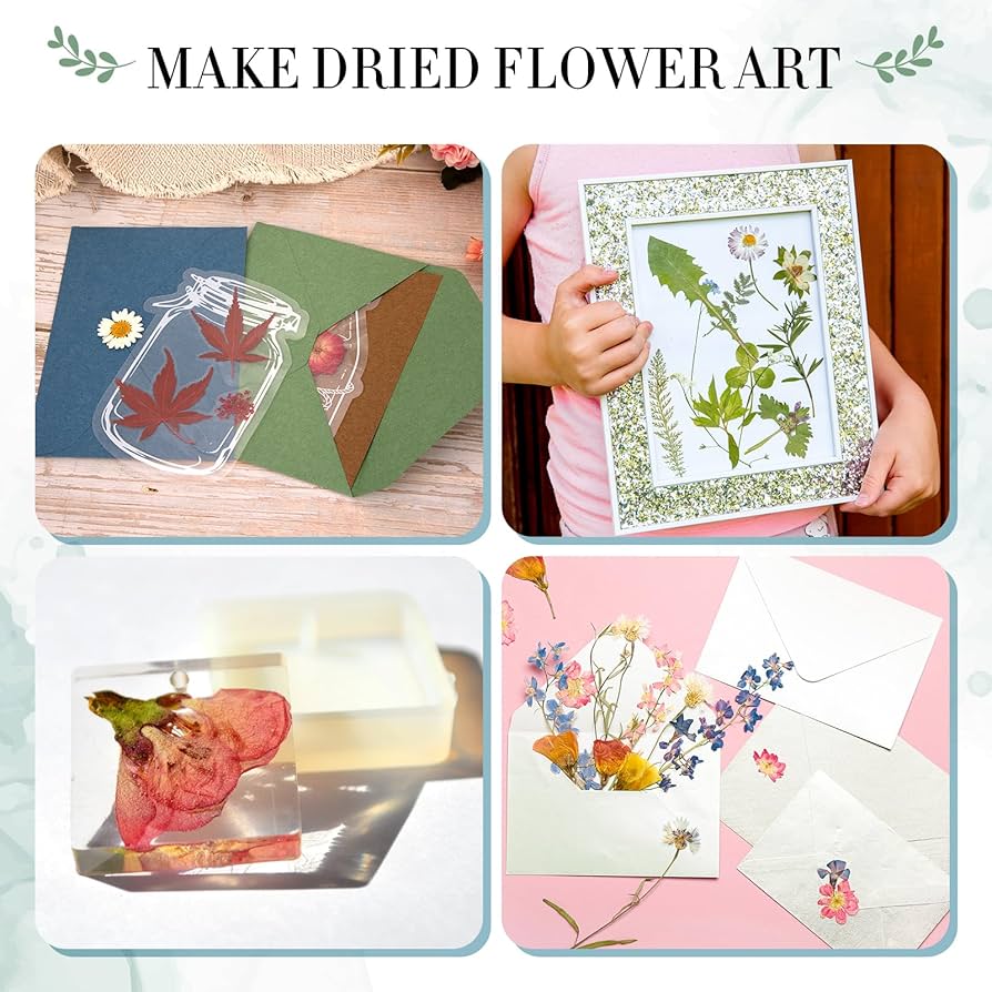 Fabric Flower Bouquet Craft Kit For Kids - DIY Flower Press Toys Ages 3-12