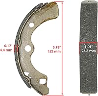 Vista 3 de Caltric Compatible con 2 cubos traseros con tacos Kawasaki Mule 4010 Diesel 4x4 KAF950F 2009-2013